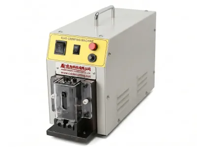 Automatický krimpovací stroj na křišťálové hlavy RJ45 WPM-PC1 Thumb
