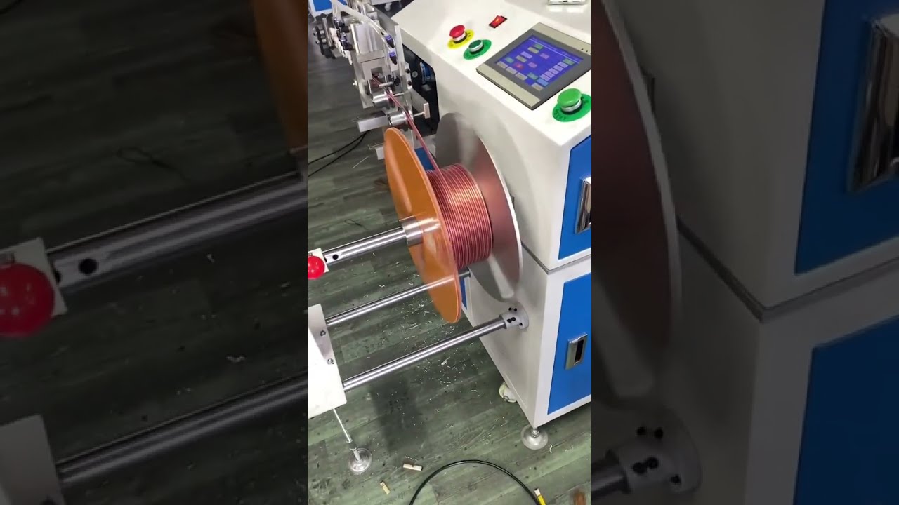Precise Metering & Cutting Machine for Speaker Wire Coiling with Neat Sorting