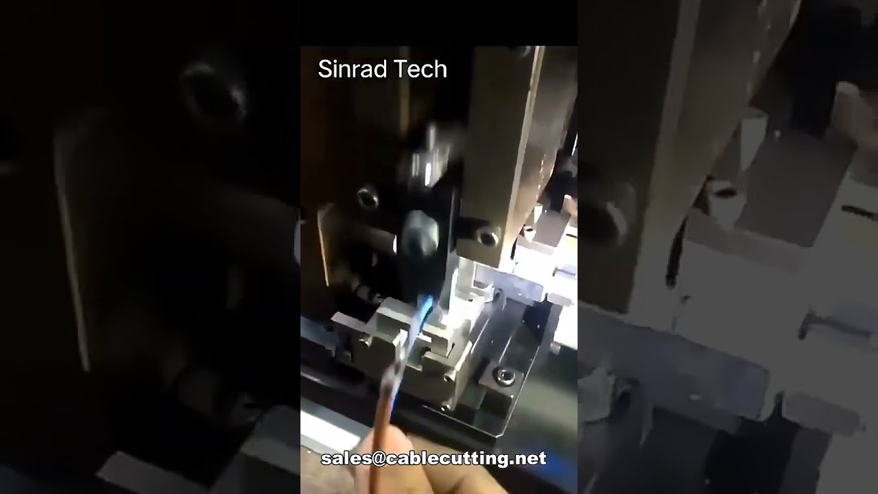 Precision Metal Terminal Crimping Machine for Electronic Speaker Connector Wire