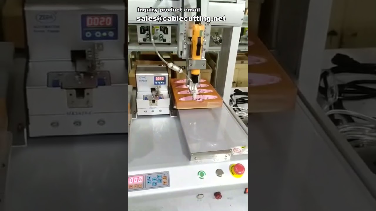 Automatický robot pro šroubování | Precizní šroubovací stroj s podavačem