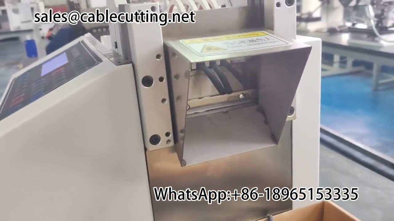 Automated Heat Shrink Tube Cutting Machine for Industrial Packaging