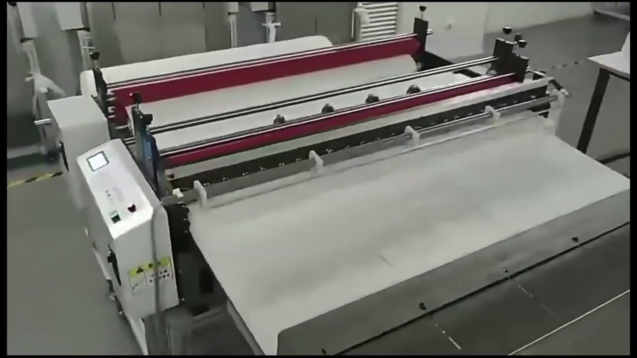 Počítačem řízený příčný řezač papíru | Automatické řezání archů