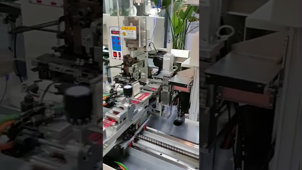 Automatic Multiple Wires Penetrate Plastic Plugs Shell Machine WPM-DPW-12