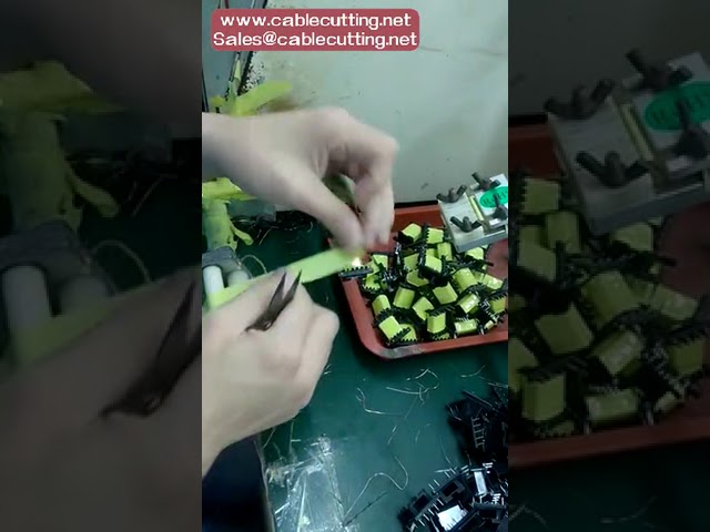 810-820 Computerized Electric Automatic Coil Winding Machine 750W 400W for 0.03-1.2mm 0.2-3mm Wire