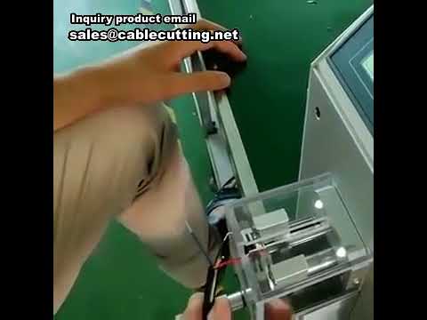 Automatický odizolovač koaxiálních kabelů – Precizní a efektivní stroj na odizolování