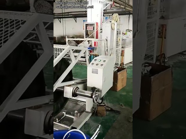 Horizontální super velký plně automatický napínací rám pro nové energetické kabely a dráty