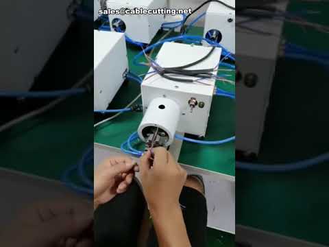 Semi-Automatic Wire Stripping and Twisting Machine for Fabrication