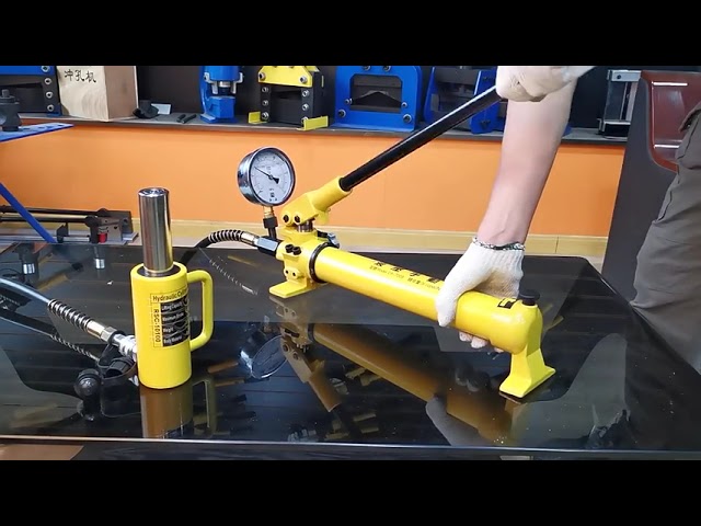 Ruční hydraulické čerpadlo pro lisování, ohýbání a ražení
