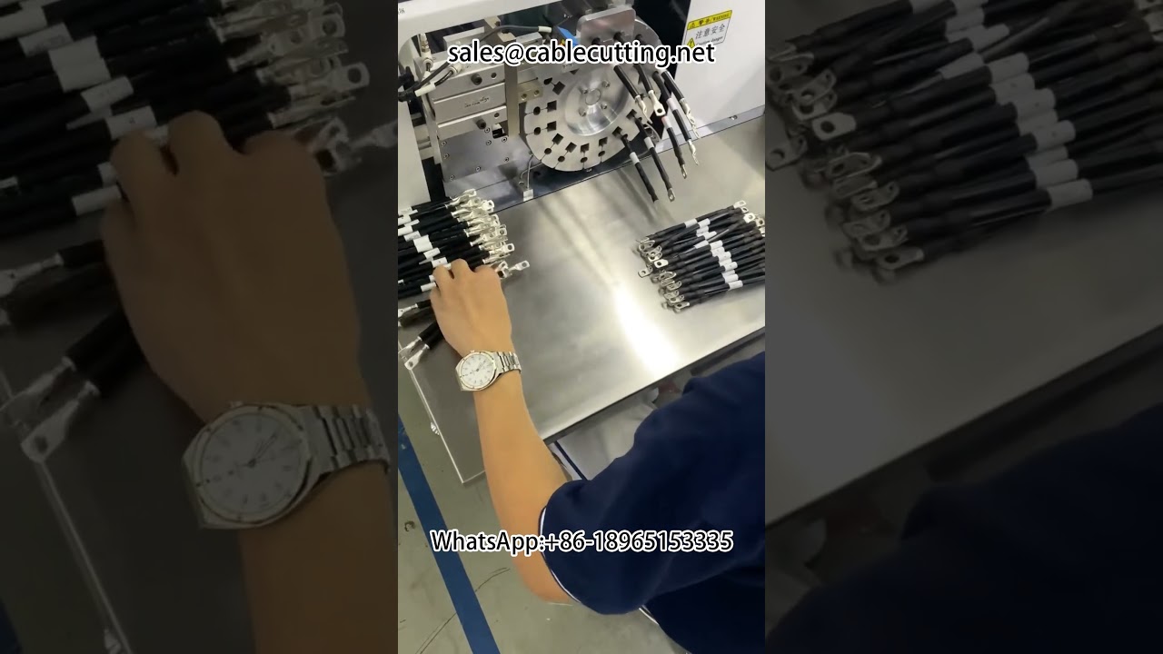 New Energy Large Square Heat Shrinkable Sleeving Machine for Wire Harnesses