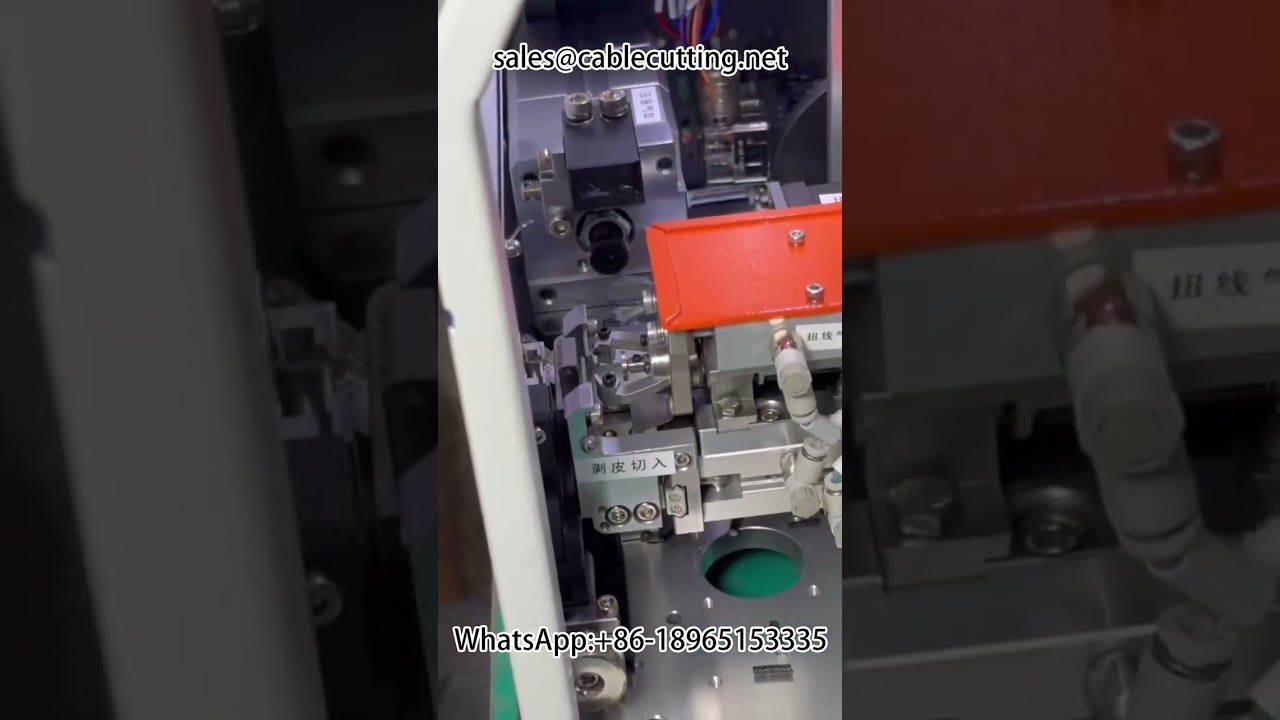 Automatický krimpovací stroj na koncovky trubek | #Automatizace