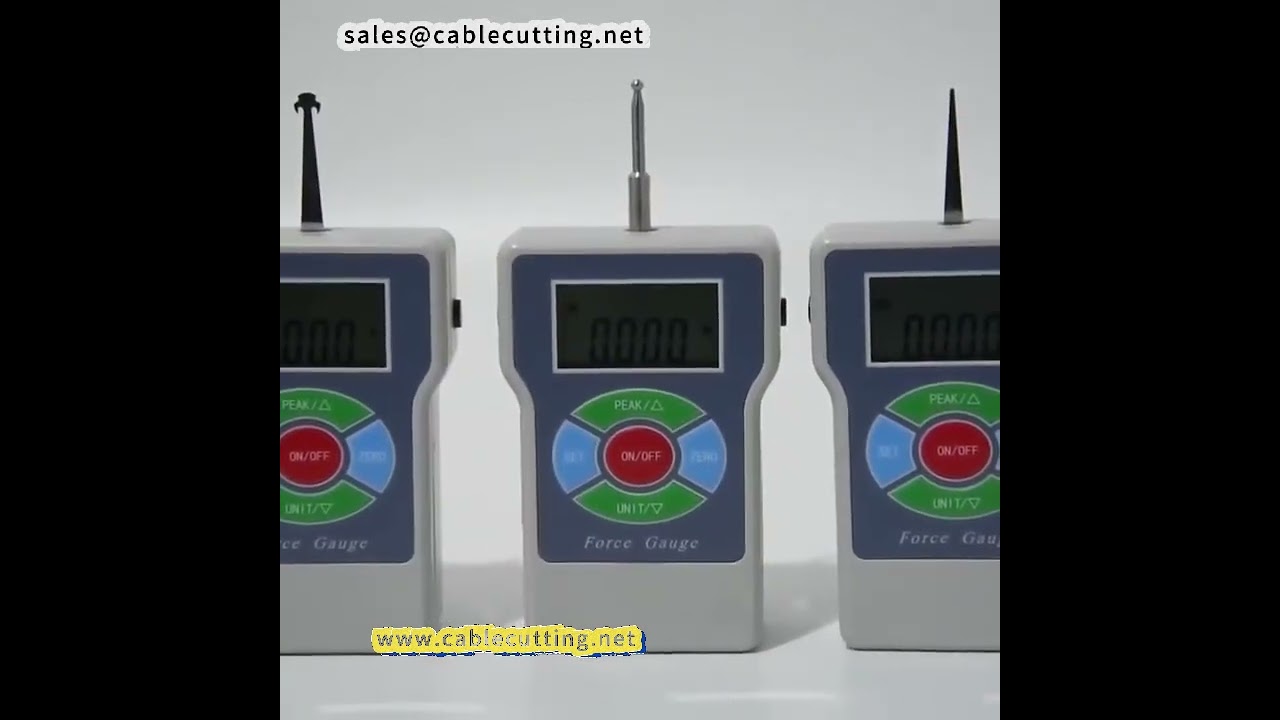 Digital Tension Meter with Portable Dynamometer and ETL Certification