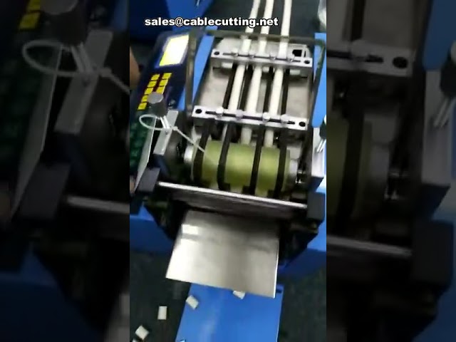 Automatic Heat Shrink Tube Sleeve Cutting Machine