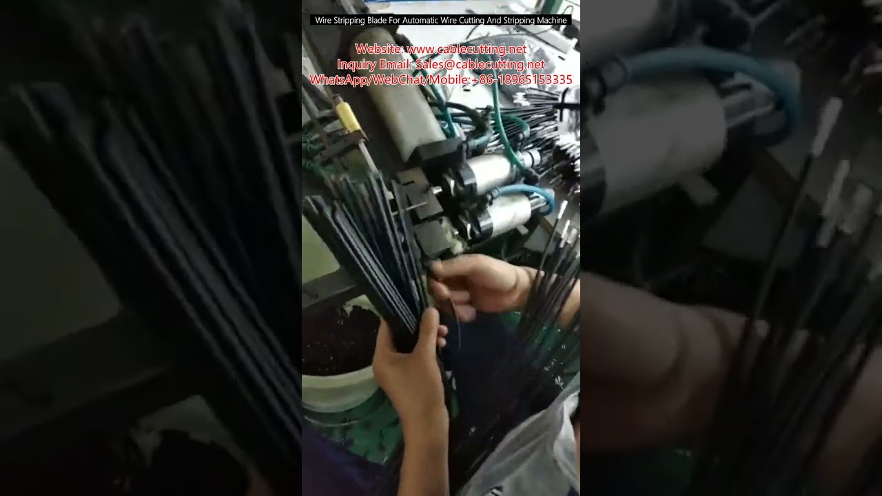 Wire Stripping Blade For Automatic Wire Cutting And Stripping Machine