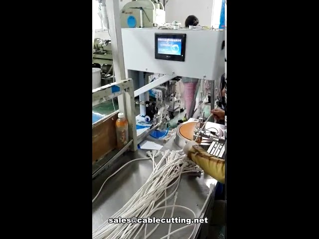 8-Shape Power Cable Wind and Tie Machine | Automatic Coiling & Bundling