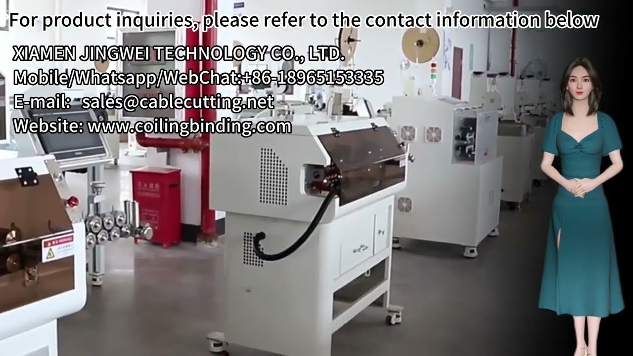 Automatický řezací stroj na PVC bužírky a smršťovací trubice
