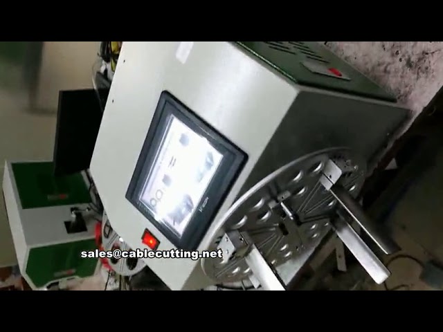 Automatický stroj na navíjení a svazování AC/DC kabelů