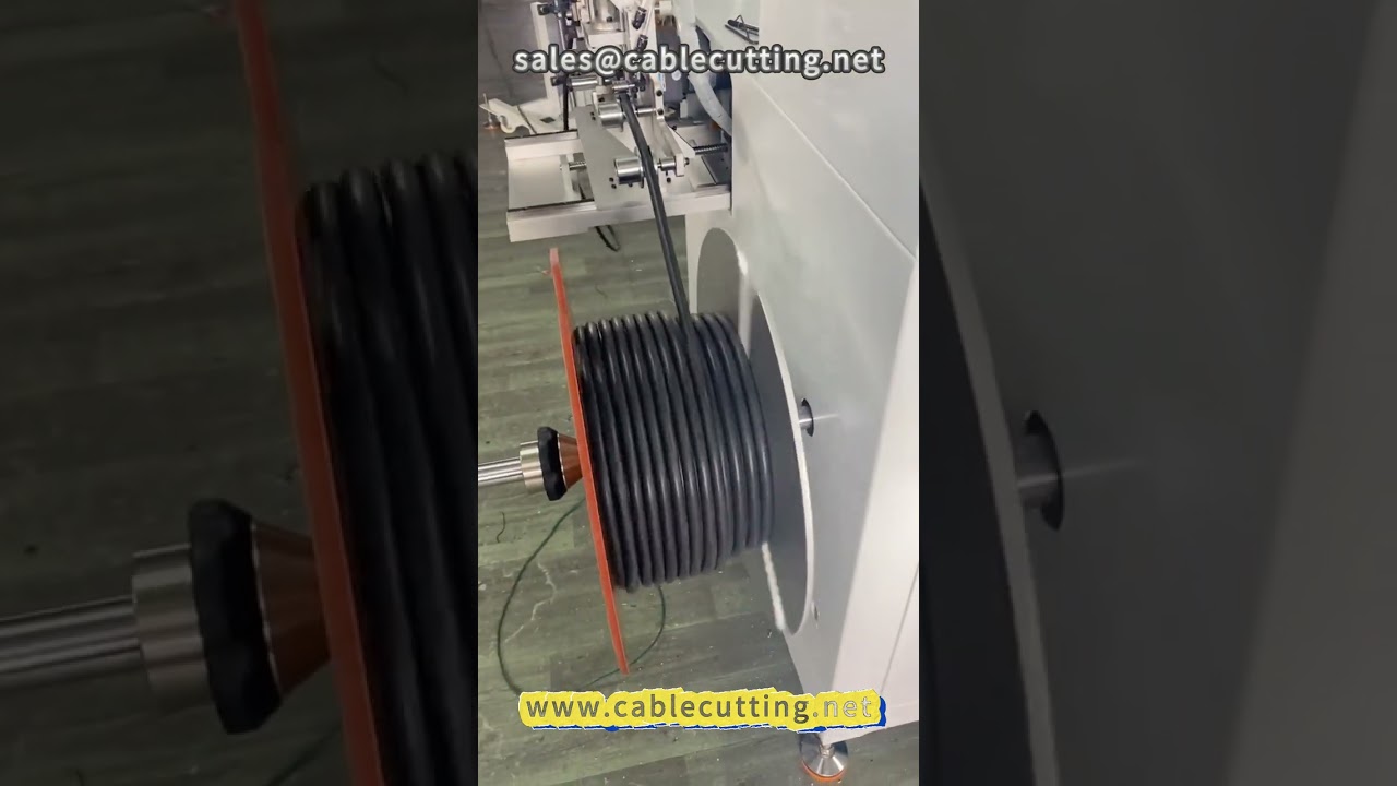 Stroj na navíjení drátů a kabelů | Navíjecí stroj pro zpracování drátů #navíjecí stroj #drát #kabel