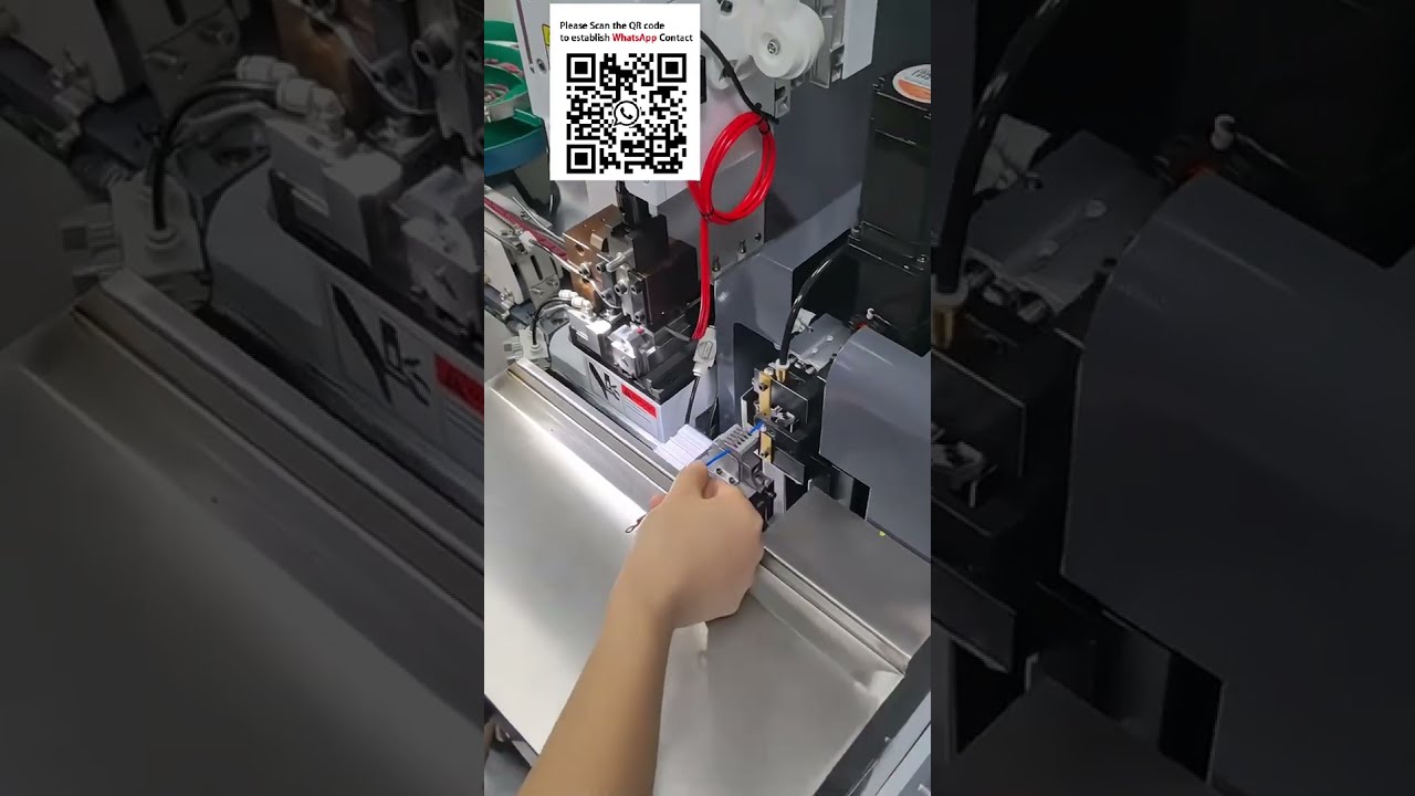 Automatic Loose Piece Terminal Stripping and Crimping Machine for Wire Harness Processing