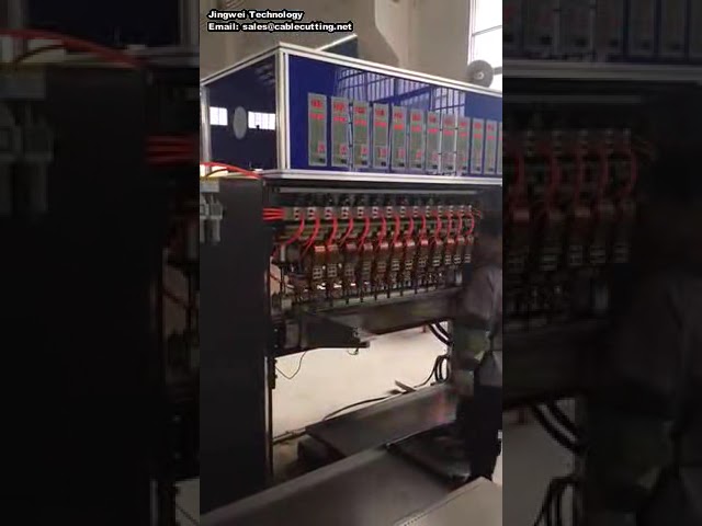 Automatic Steel Wire Rope Sizing, Fusion, and Pressure Sleeve Integrated Machine