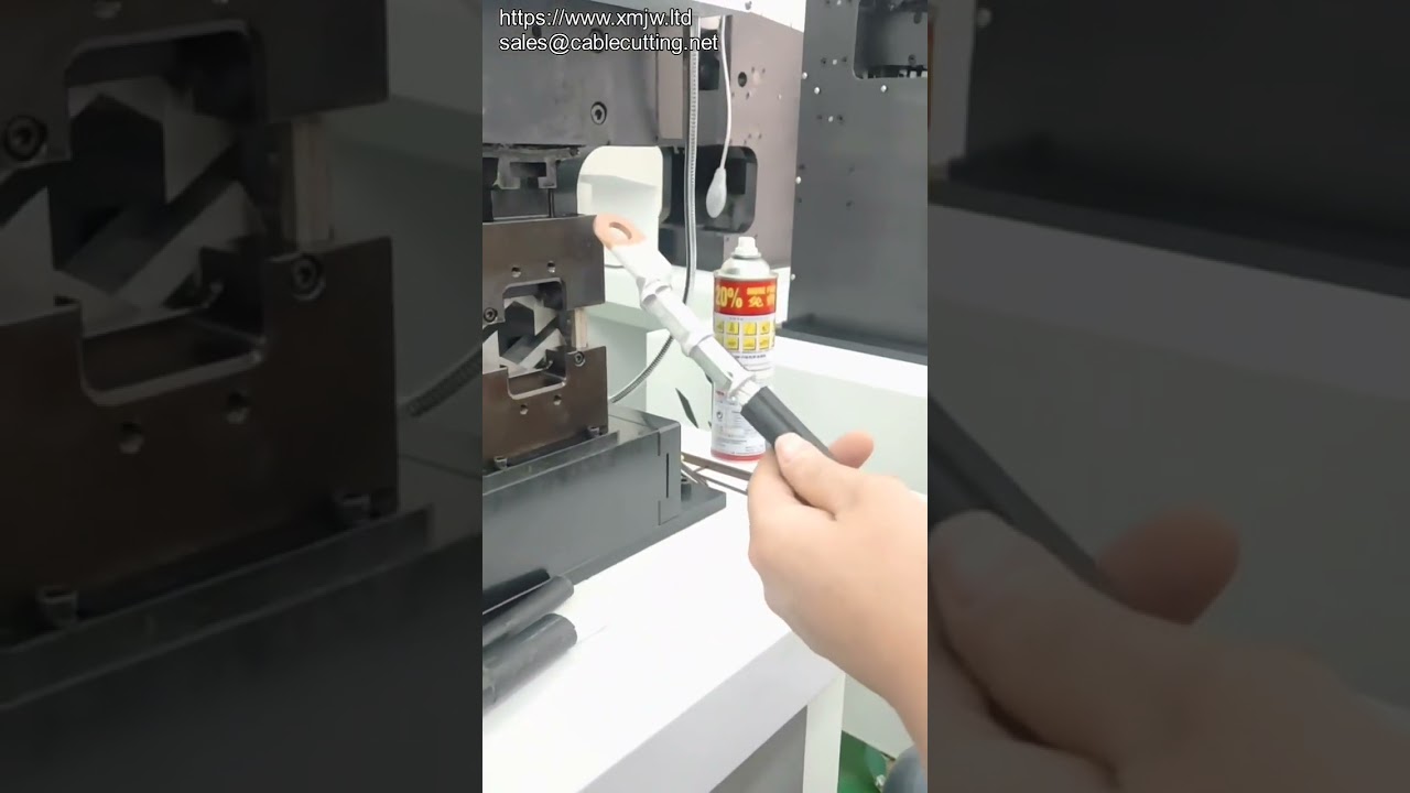 Powerful 30-T Thick Copper Tube Terminal Hexagonal Crimping Tool Machine