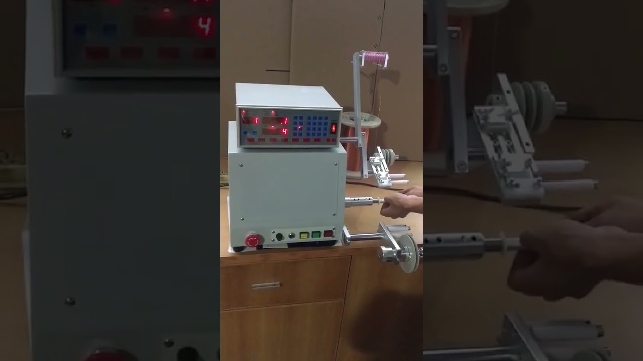 Profesionální automatický navíjecí stroj na cívky s digitálním napínačem drátu 0,03–1,2 mm LY-810 400W