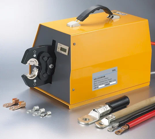 Pneumatic Terminal Crimping Machine WPM-300L Video